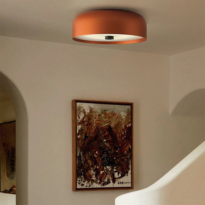 Nordic Retro Ceiling Light | Minimalist LED Flush Mount