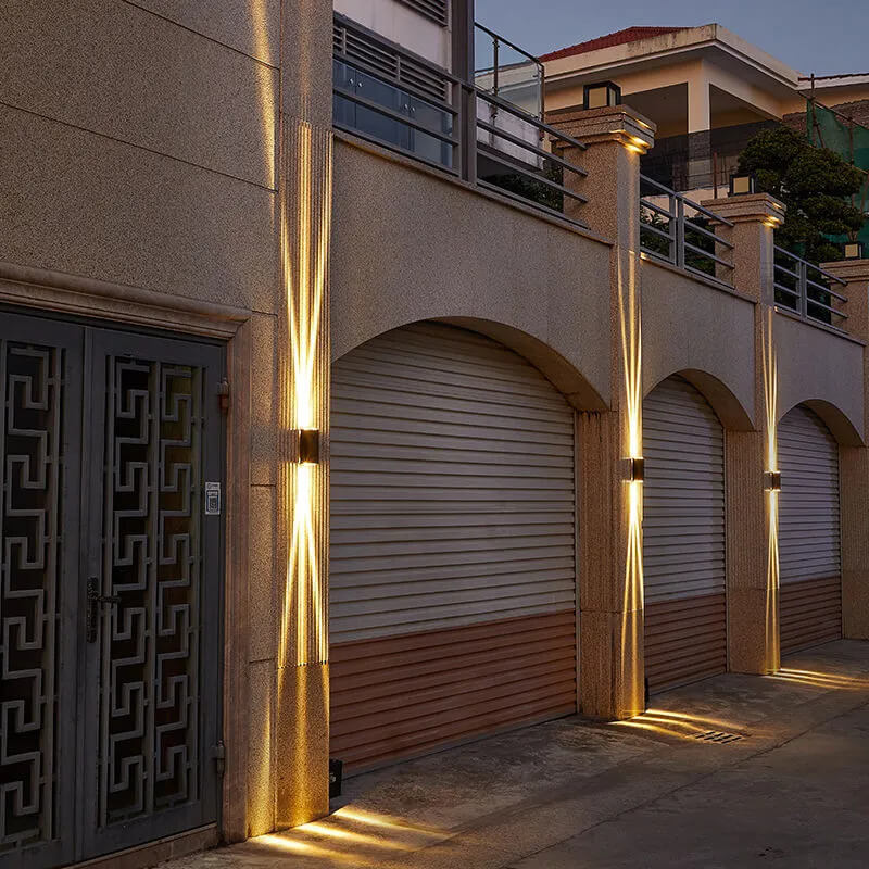 Modern Waterproof LED Outdoor Wall Lamp | Rectangular Sconce Light