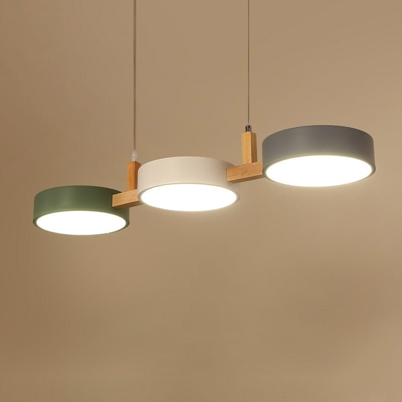 Modern Nordic Macaron Pendant Light | Dining Room & Living Room Chandelier