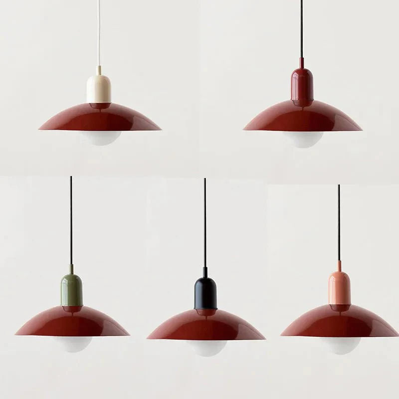 Macaron Bauhaus Pendant Light | Modern Colourful Ceiling Lamp