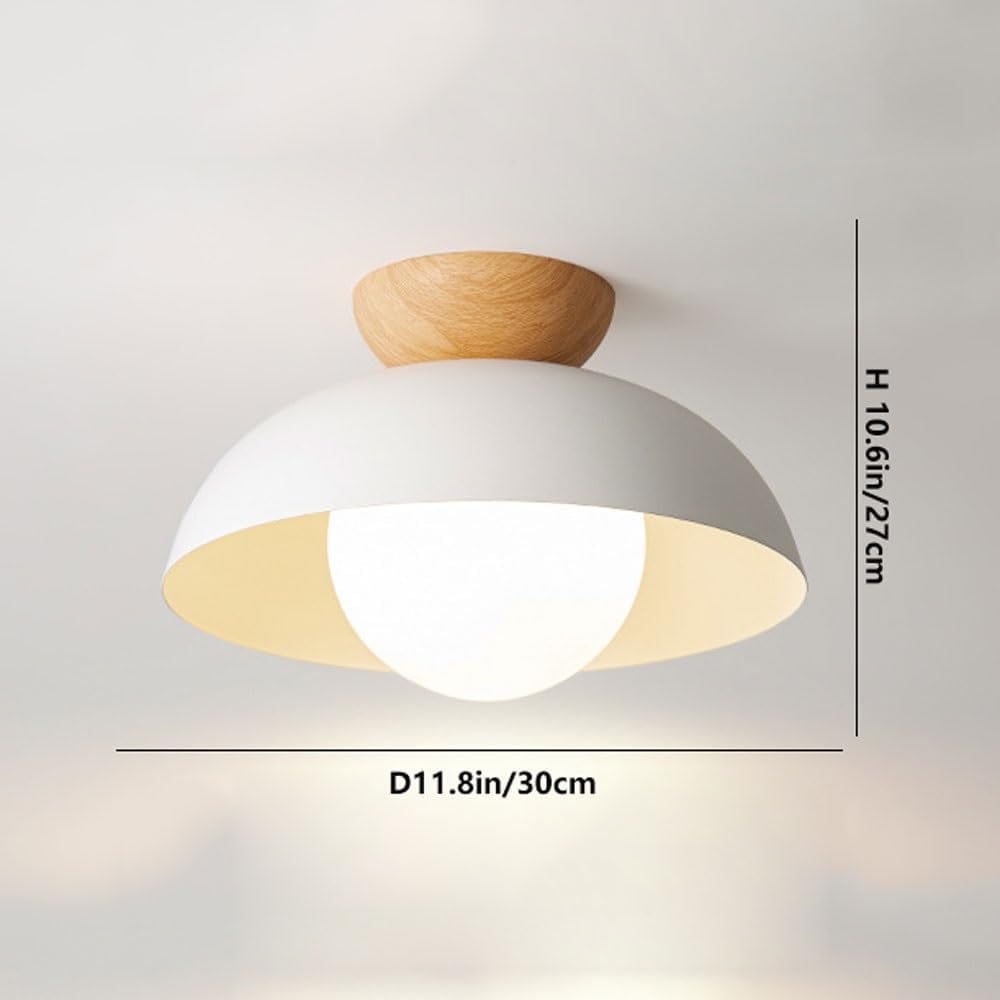 Nordic Dome Ceiling Light | Modern Minimalist Design