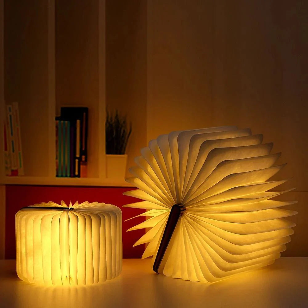 Lumibook Table Lamp | 360° Foldable Rechargeable Light