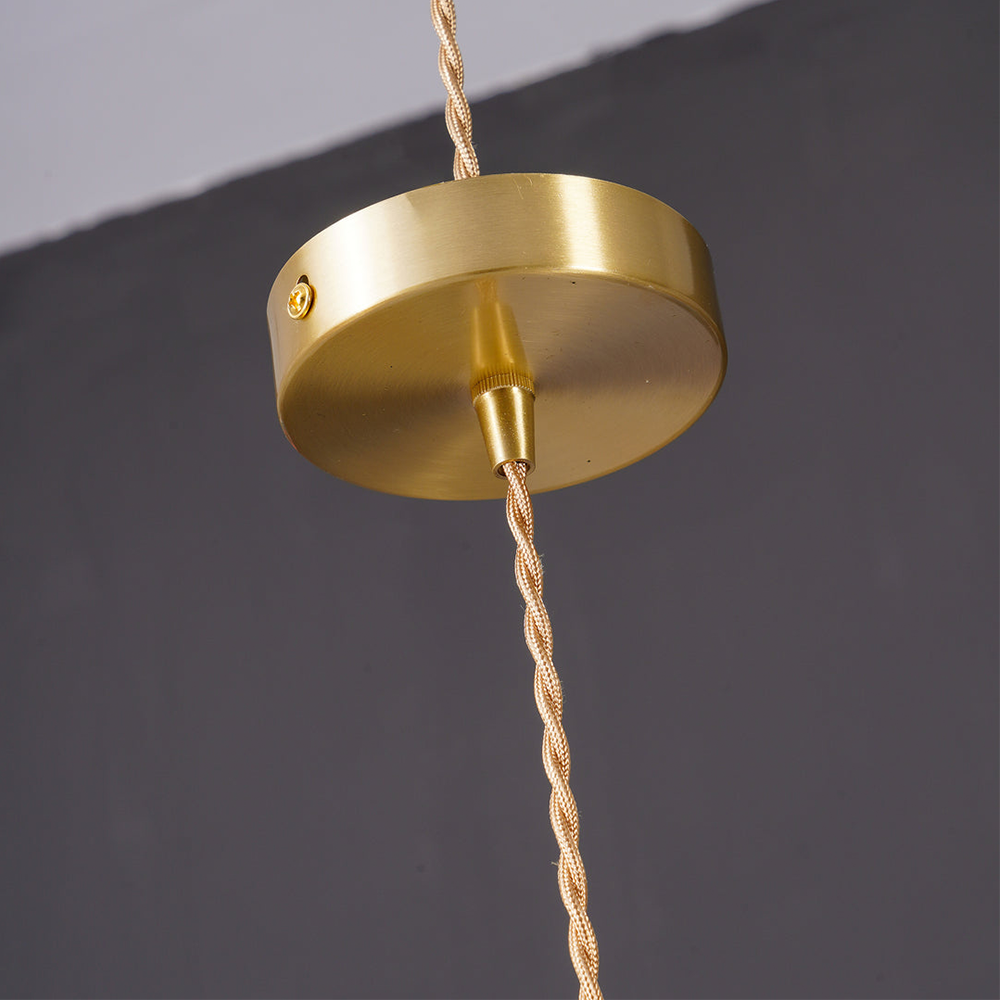 Illuminate Your Room with Elegance | Flower Glass LED Pendant Light