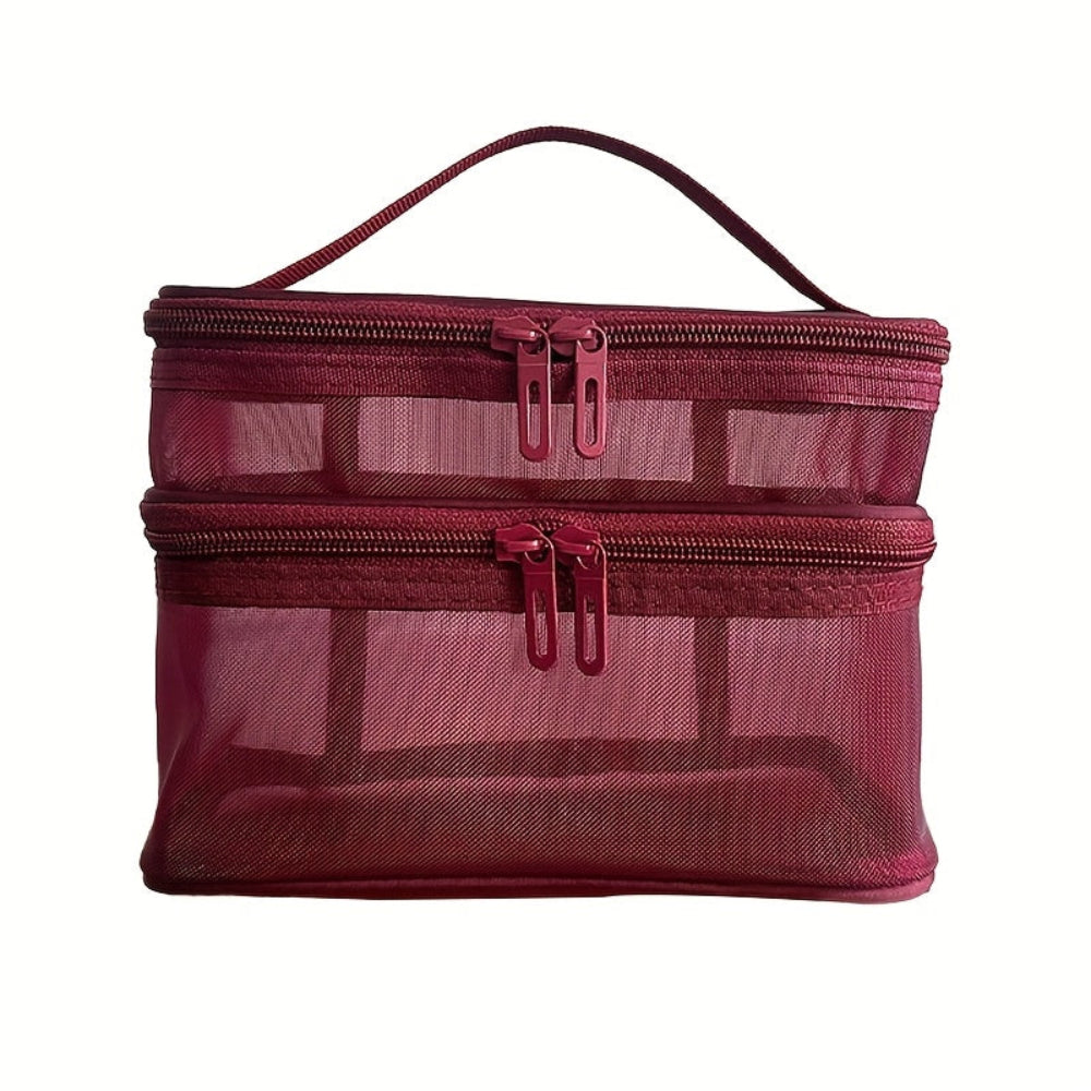 Borsa Trucco Organizer Cosmetici da Viaggio Custodia Portaoggetti Festa della Mamma
