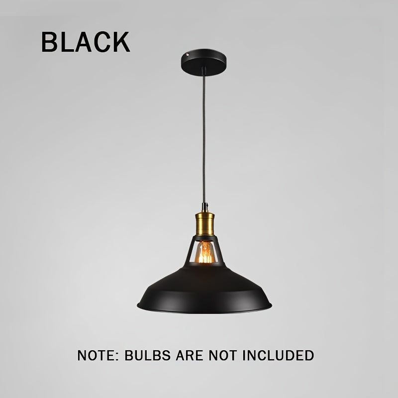 Industrial Metal Pendant Light | Retro Loft Style