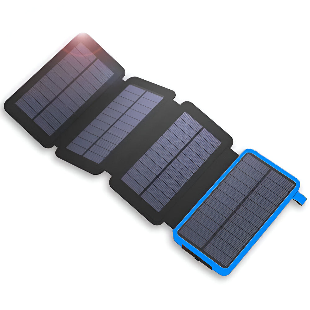 Cargador solar portátil banco de energía panel plegable