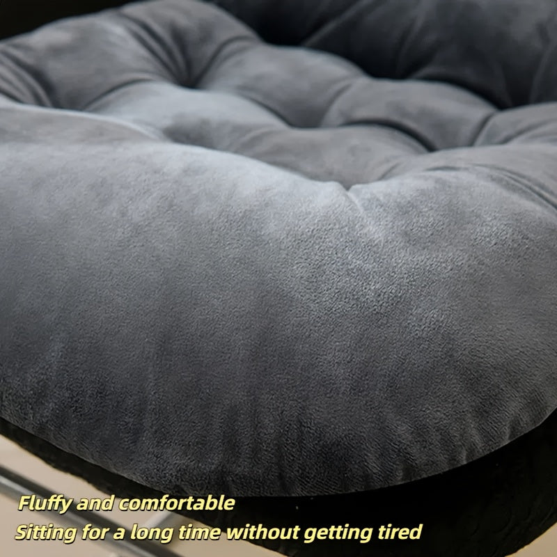 High-Back Chair Cushion | Thickened Soft Seat Pad with Back Support
