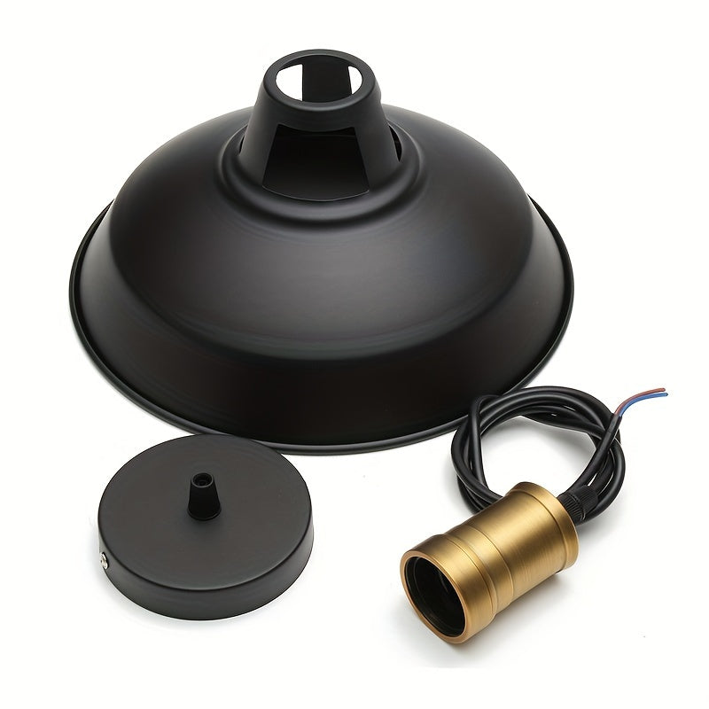 Industrial Metal Pendant Light | Retro Loft Style