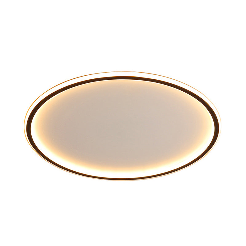 Lámpara de techo LED Nordic Disc | Lámpara moderna de montaje empotrado