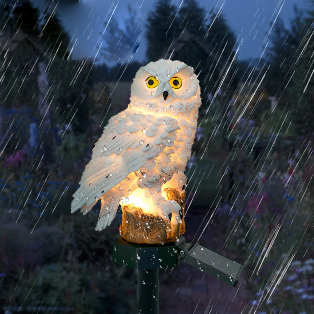 Uylin Solar Owl Light | Charming Outdoor Garden Lighting