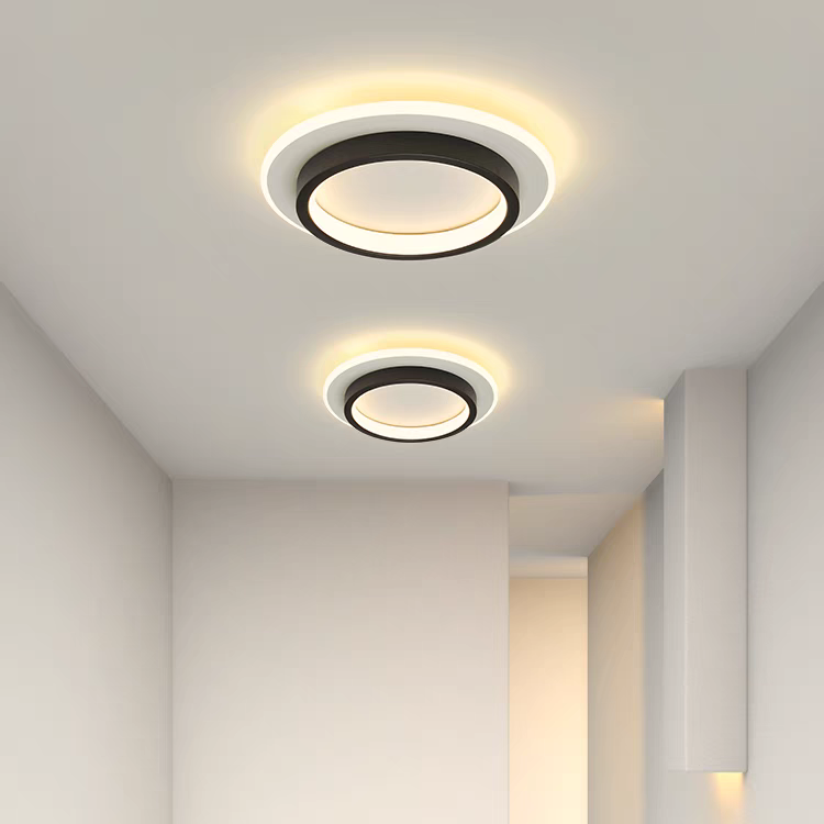 Modern LED Ceiling Light | Art Deco Flush Mount Design