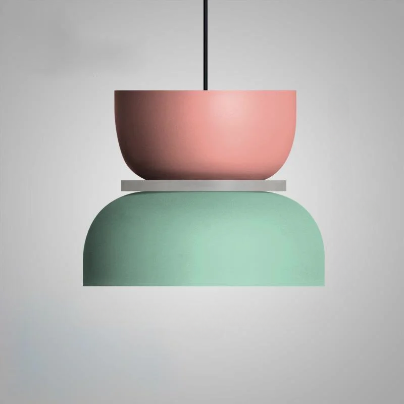 Macaron Pendant Light | Colourful Nordic Ceiling Lamp
