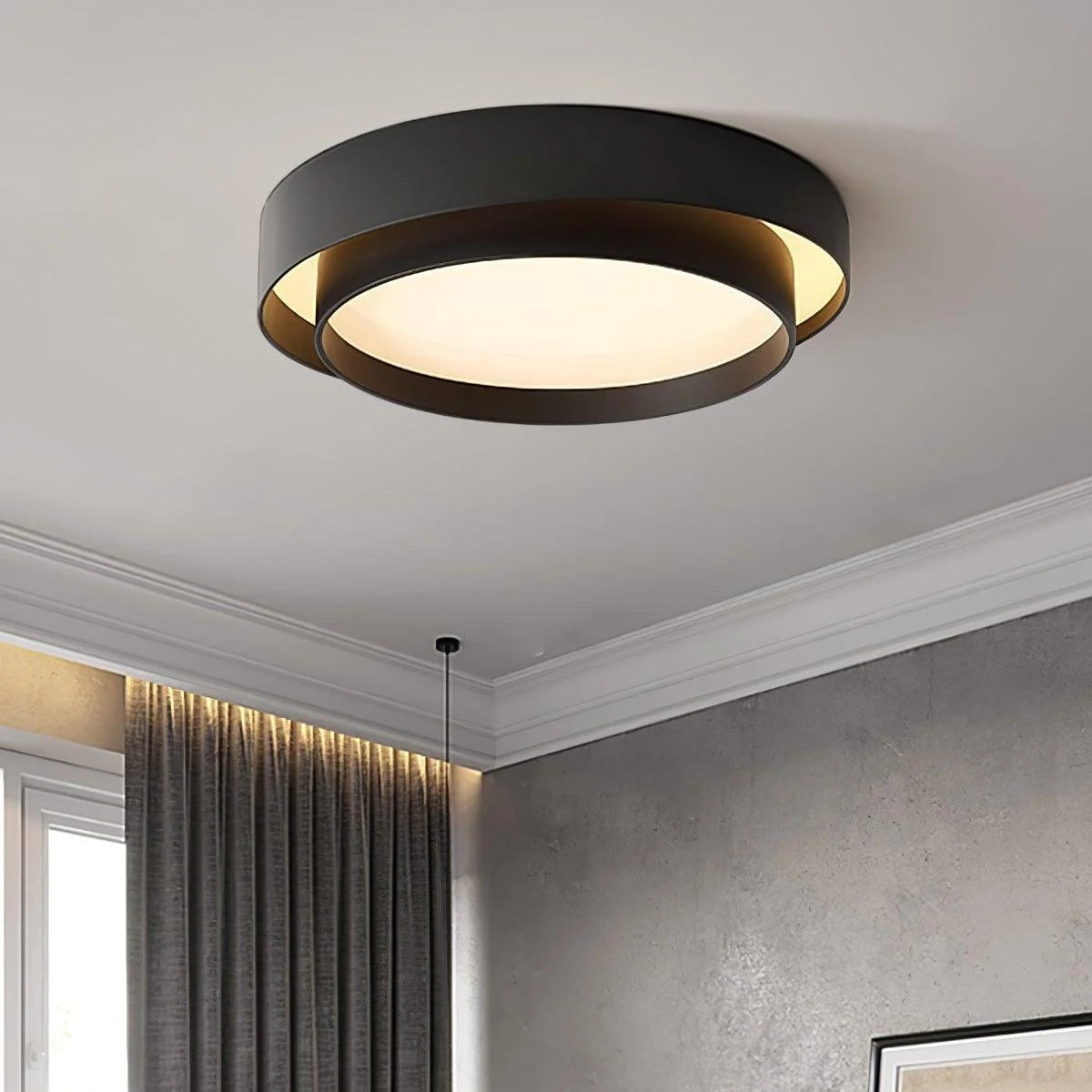 Nordic Round LED Ceiling Light | Modern Minimalist Design