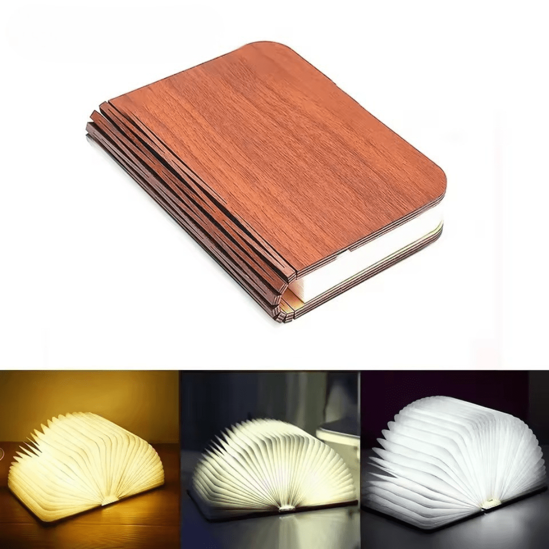 Lumibook Table Lamp | 360° Foldable Rechargeable Light