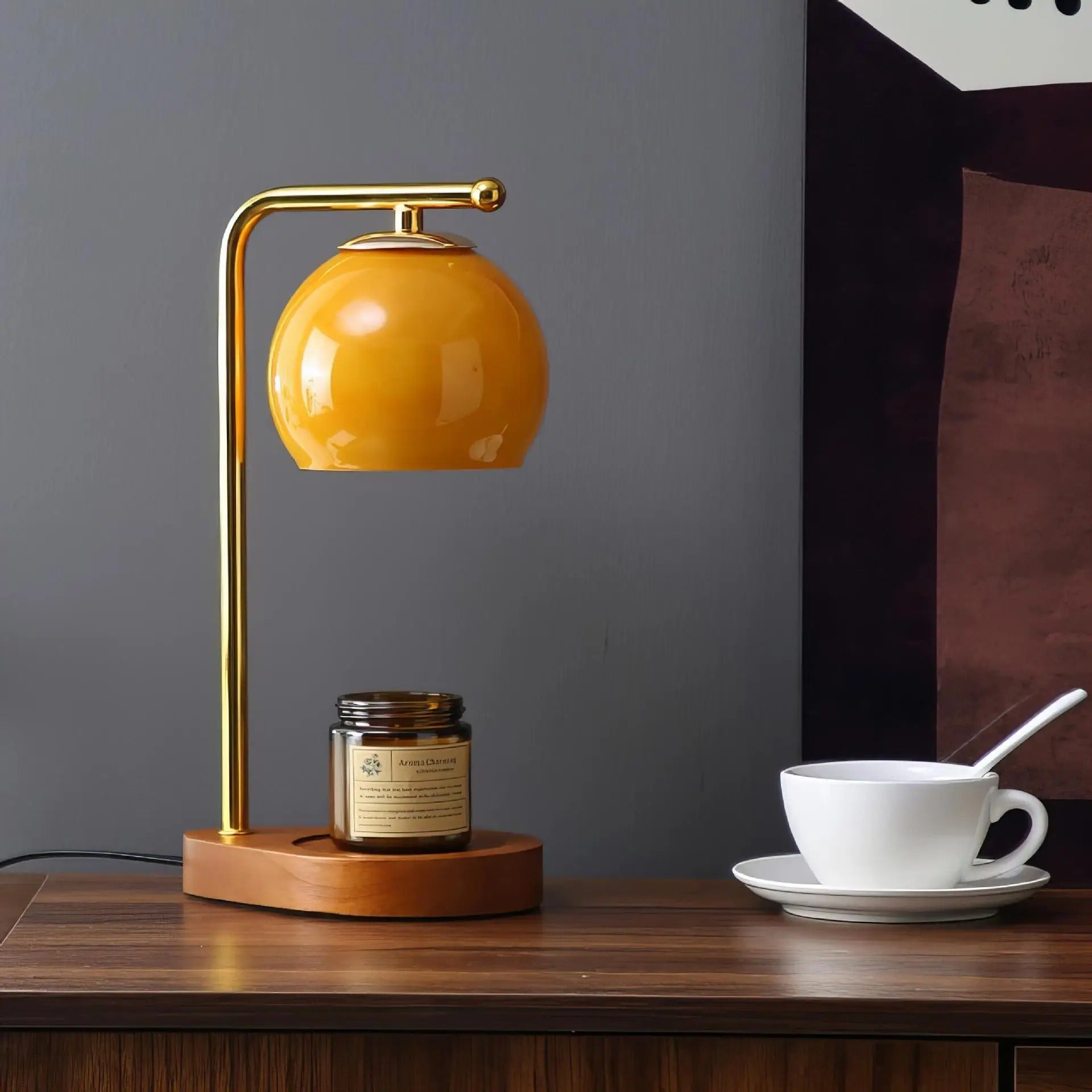 Candle Warm Lamp | Adjustable Aromatherapy Wax Melting Desk Lamp