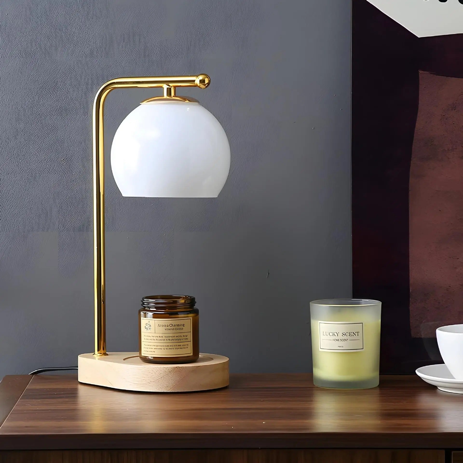 Candle Warm Lamp | Adjustable Aromatherapy Wax Melting Desk Lamp