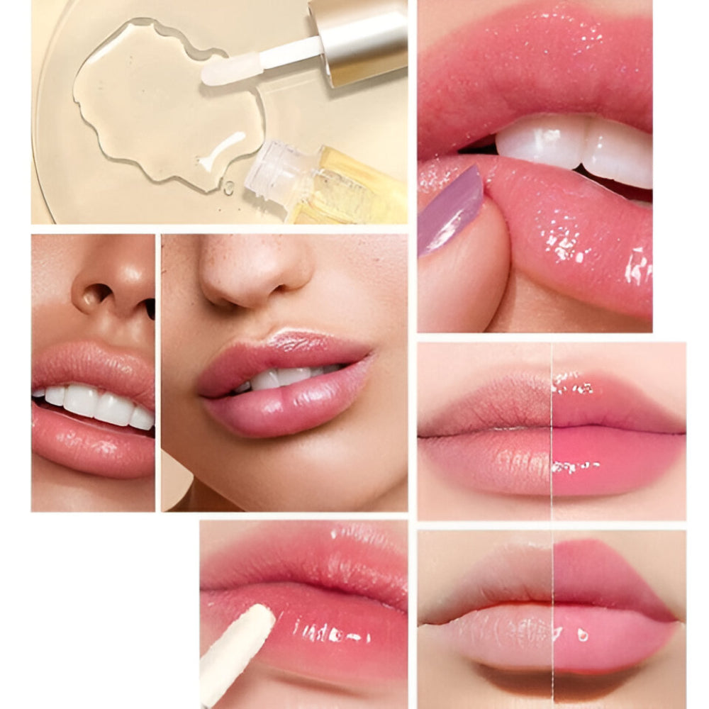 Set de Balsam de Buze Hidratant cu Gloss pentru Volum