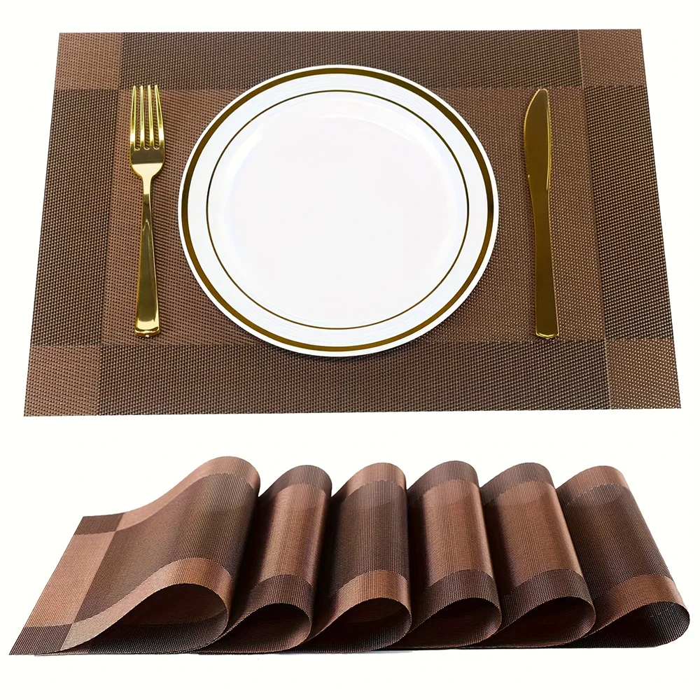 PlaciMat | Heat-Resistant PVC Placemats | Washable & Non-Slip Table Mats