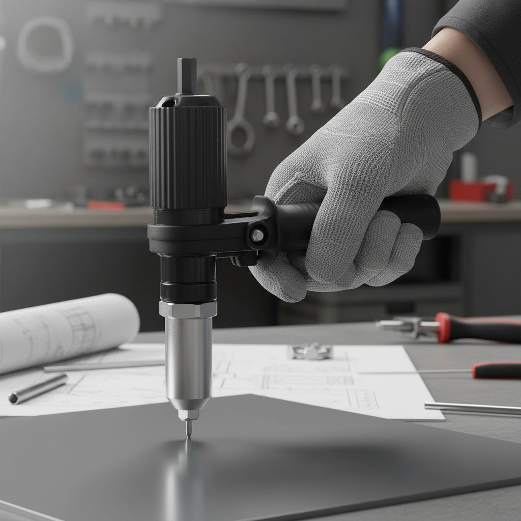 Nietpistolen-Bohrer Adapter Set Wechselbare Düsen