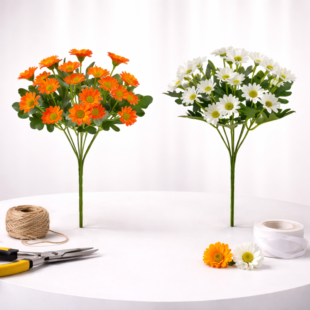 Künstliche Gänseblümchen Muttertagsgeschenk Tischdekoration für Zuhause