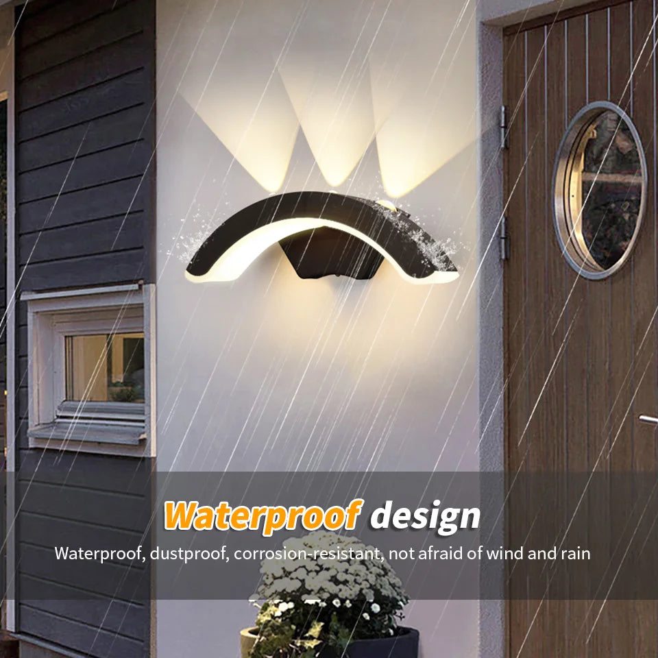 StormLite | Waterproof Outdoor Wall Light | Black Exterior Wall Lantern