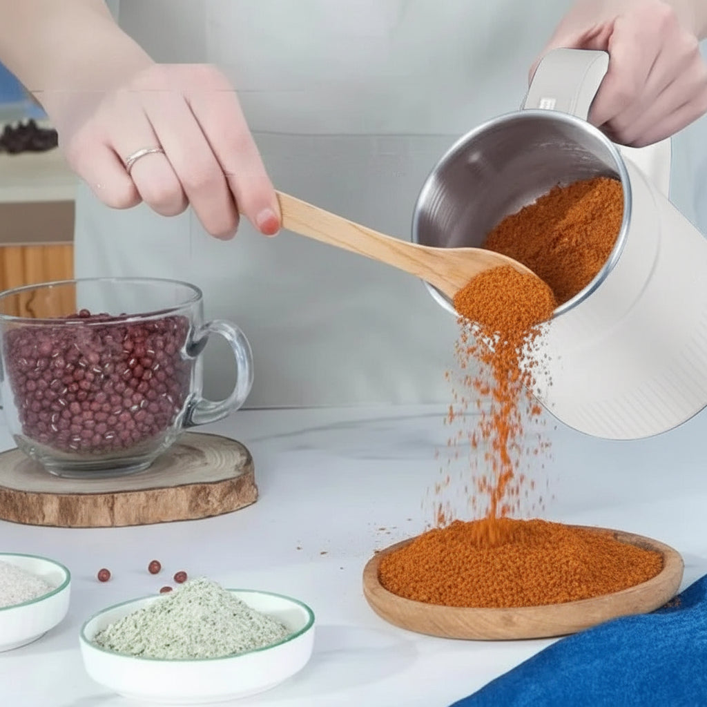 Moedor de Café Elétrico Portátil Moinho de Grãos para Cozinha e Panificação