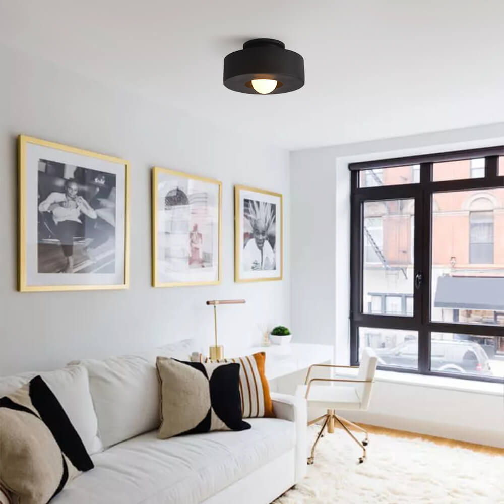 CeraCyl Ceiling Light | Geometric Nordic Design