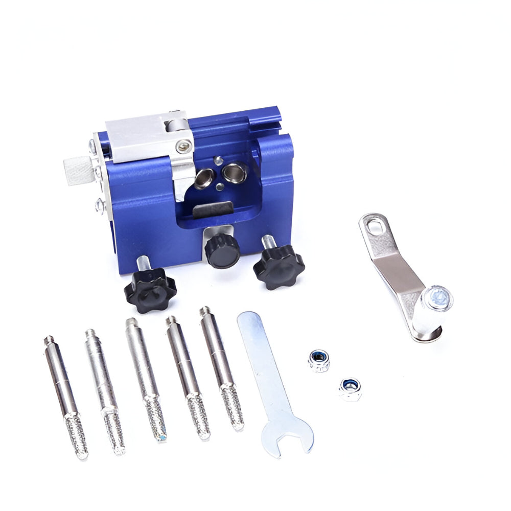 Chainsaw Sharpener Jig Guide Clamp Precision Chain Grinding Tool