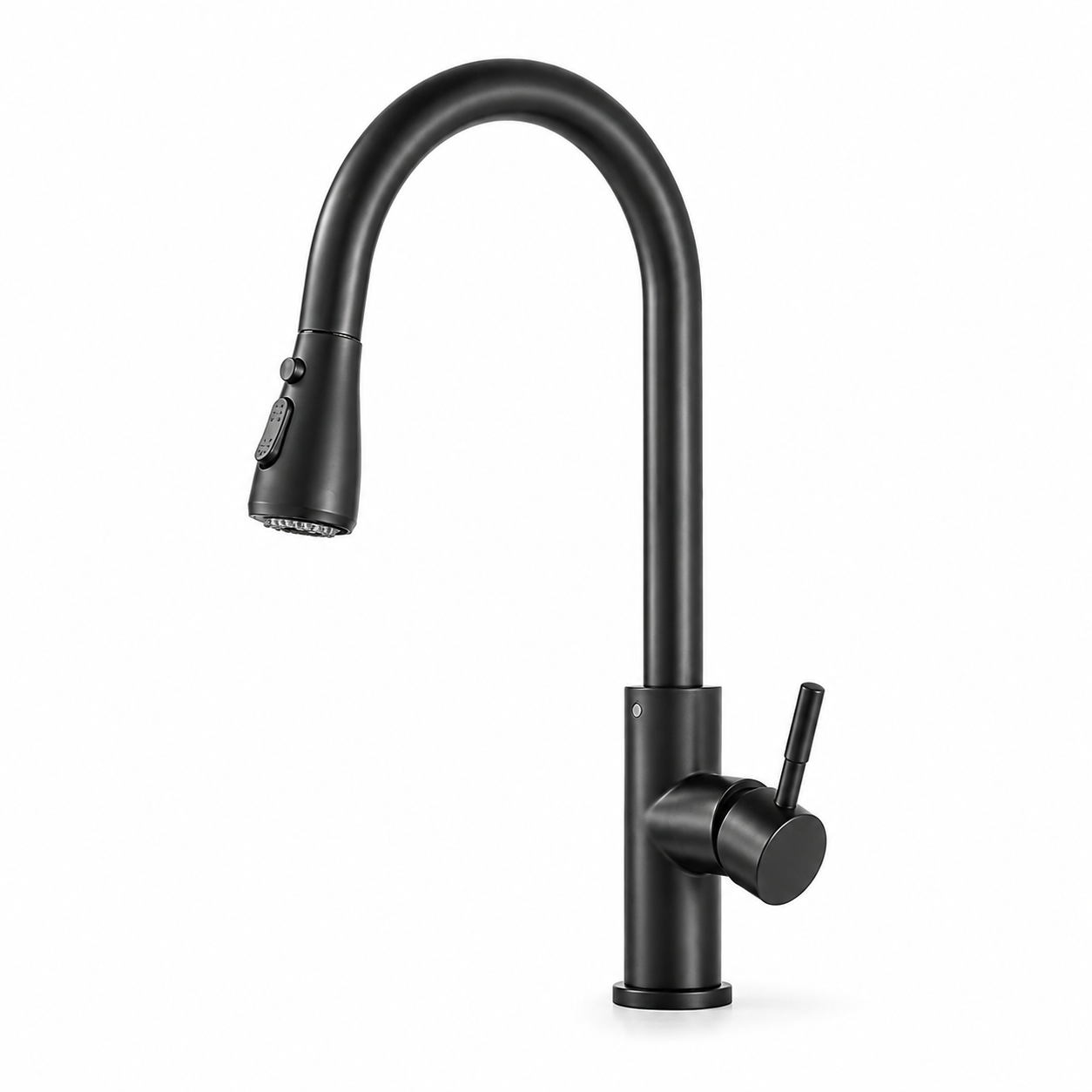 Ausziehbarer Küchenwasserhahn mit flexiblem, schwenkbarem Brausekopf