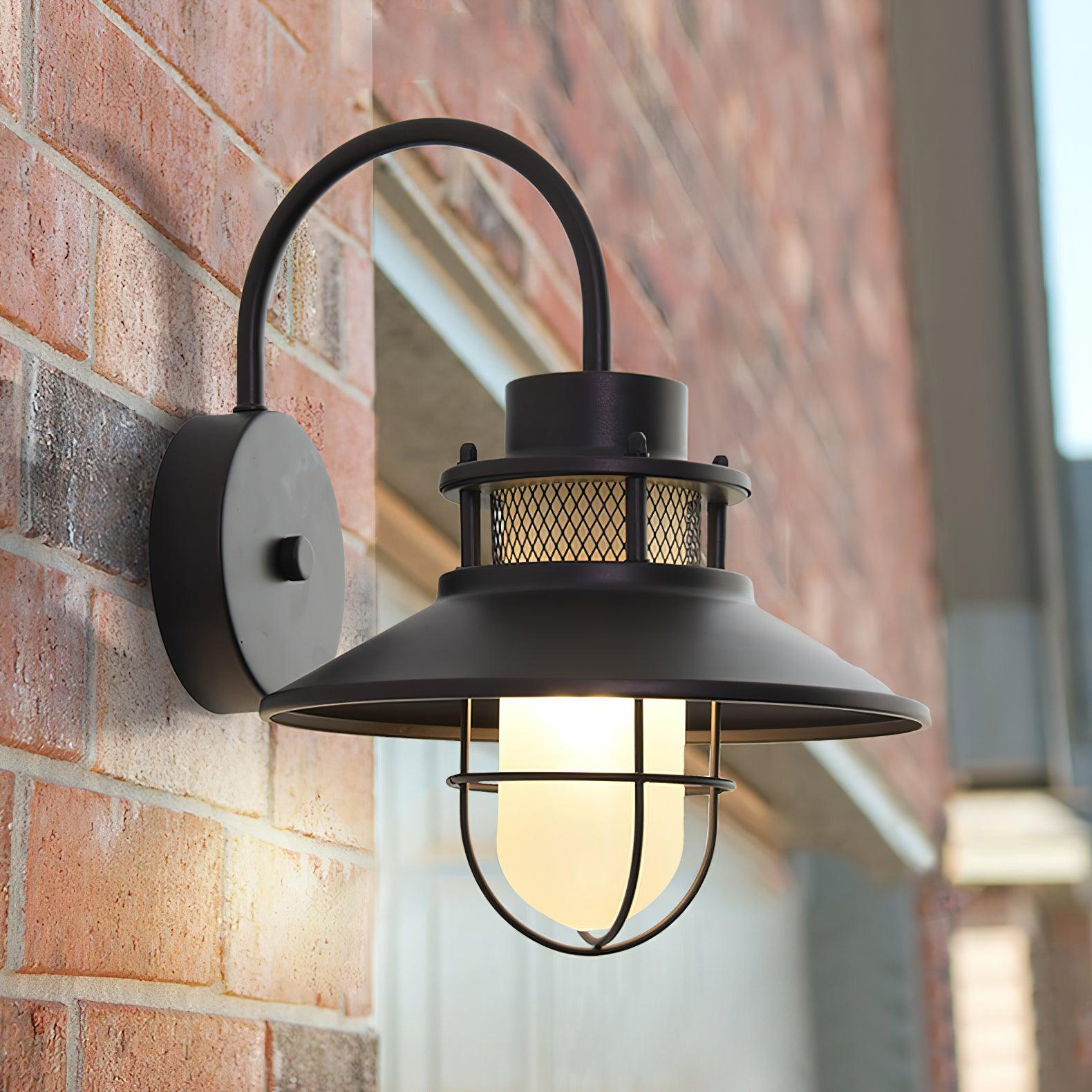Felix Outdoor Wall Lamp | Industrial Waterproof Light Fixture