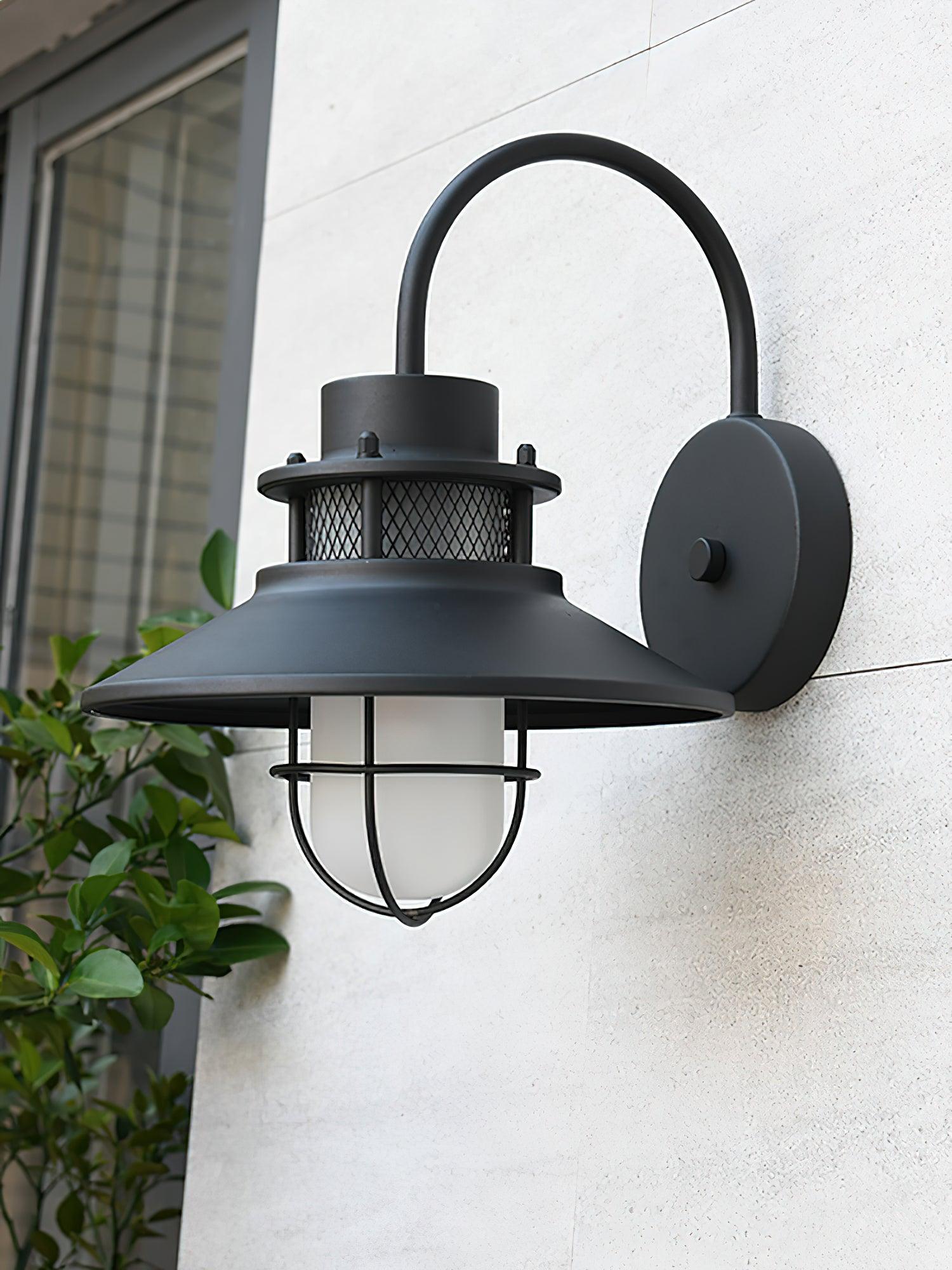 Felix Outdoor Wall Lamp | Industrial Waterproof Light Fixture