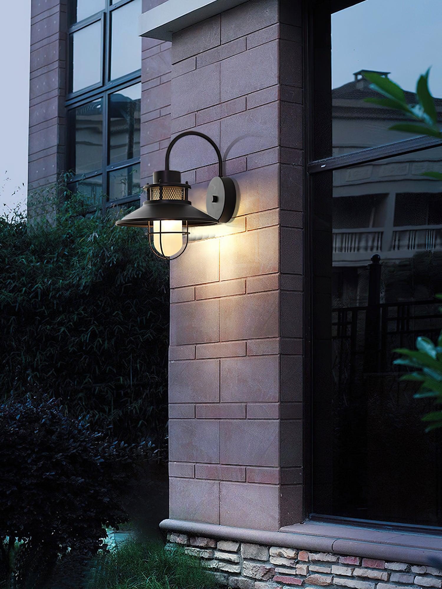 Felix Outdoor Wall Lamp | Industrial Waterproof Light Fixture
