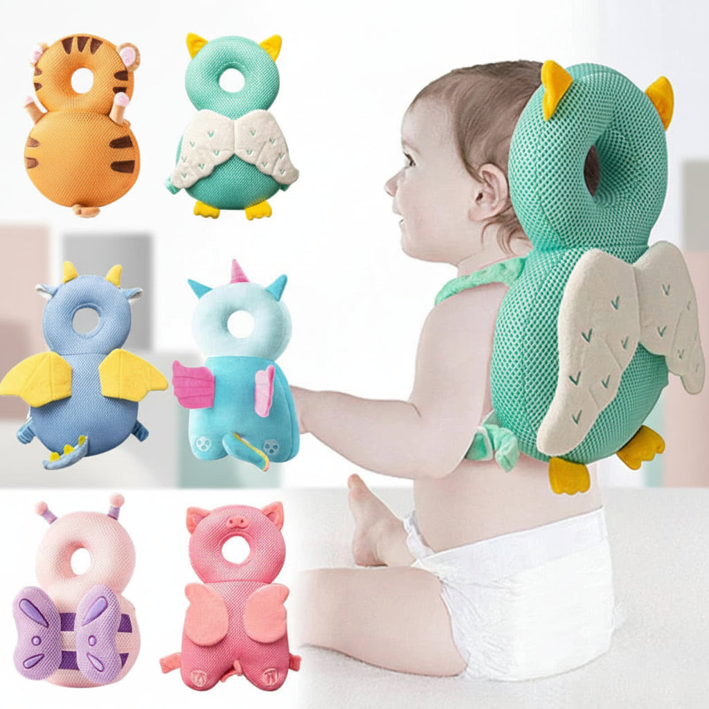Cuscino Protettivo per la Testa del Bambino Zaino di Sicurezza Anticaduta per Bambini Piccoli