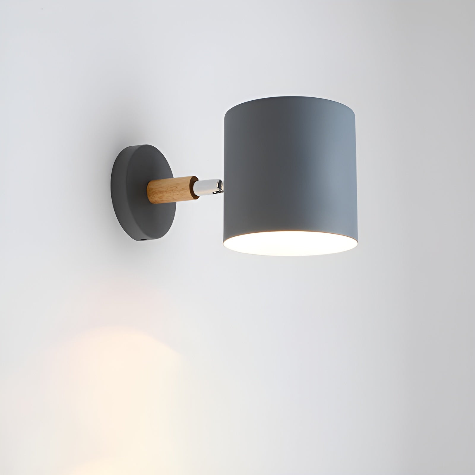 NordicGlow Adjustable Wall Lamp | Pastel Scandinavian Design