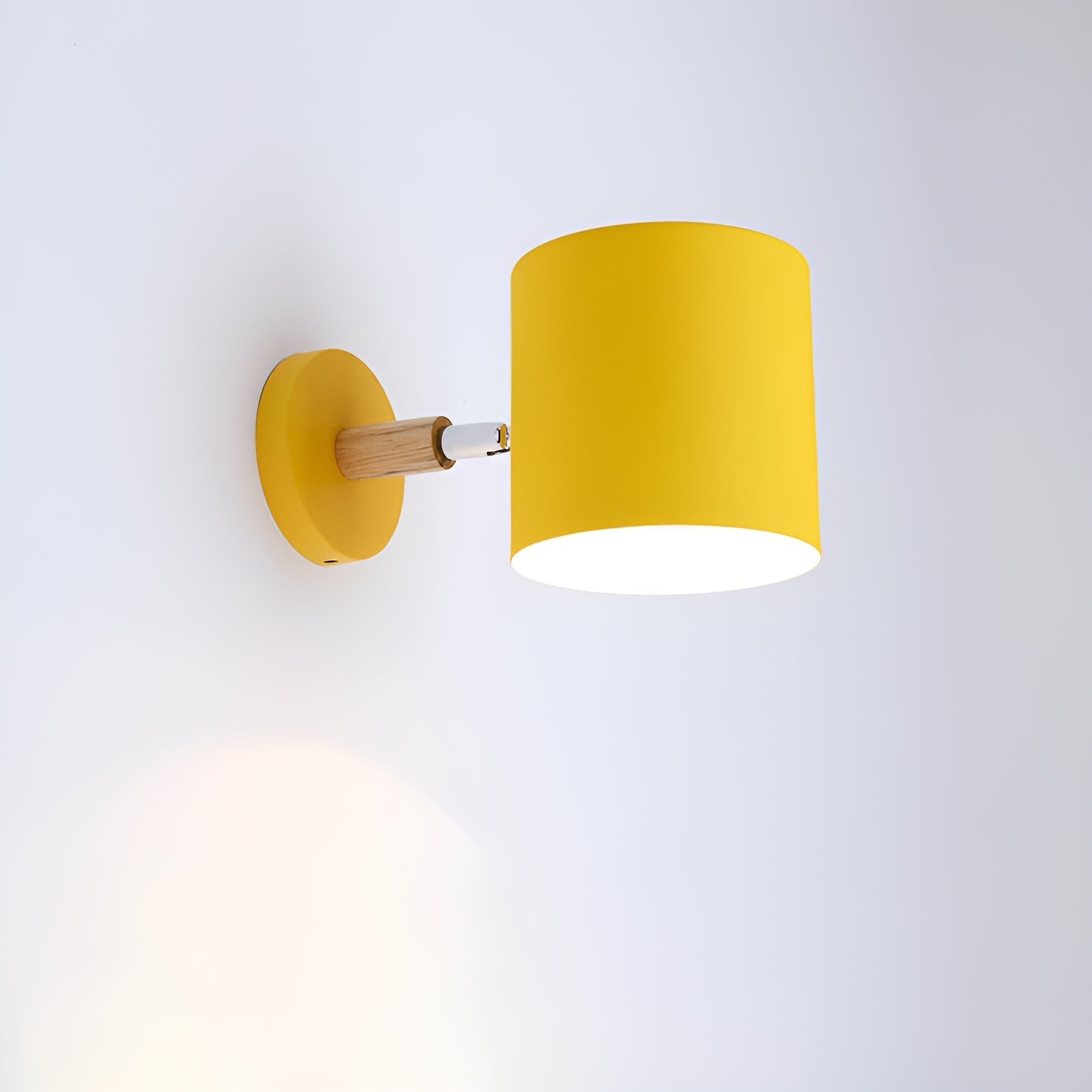 NordicGlow Adjustable Wall Lamp | Pastel Scandinavian Design