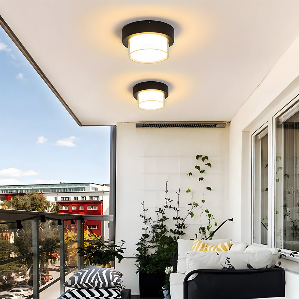 Outdoor LED Ceiling Light | IP68 Waterproof Flush Mount