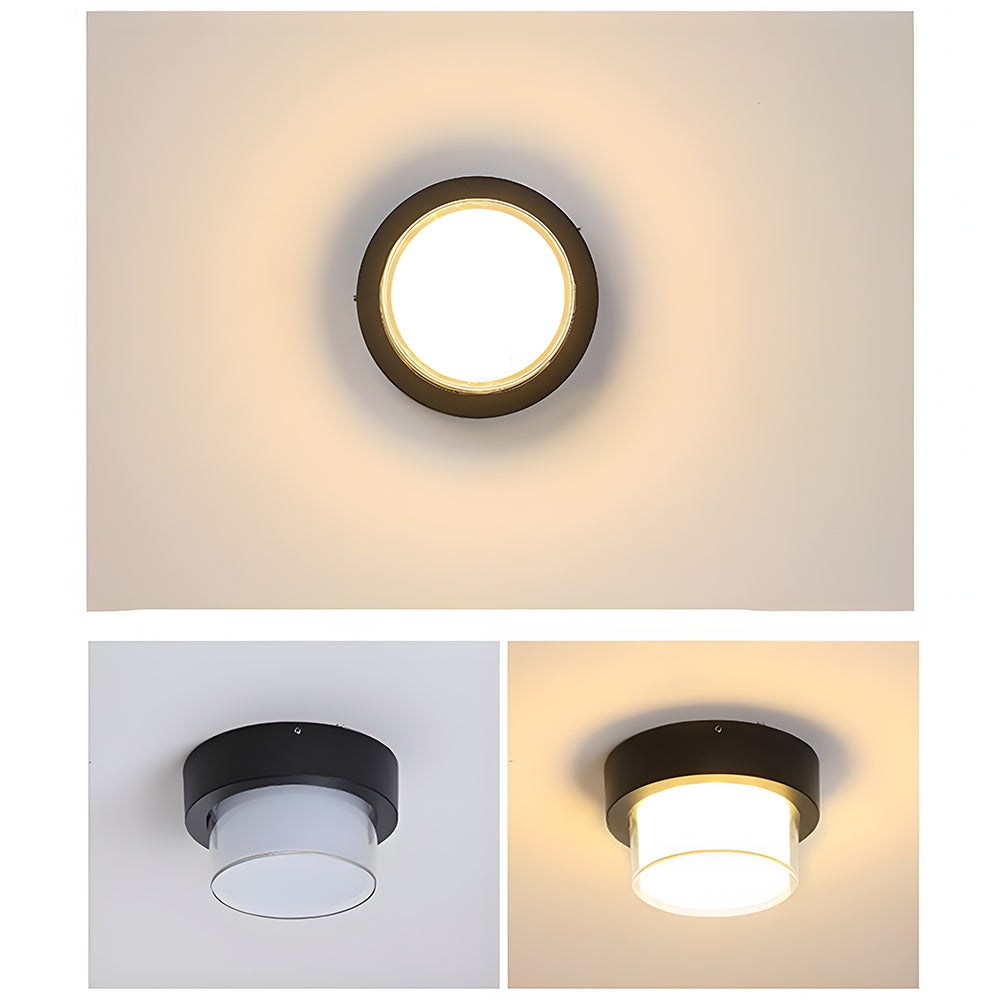 Outdoor LED Ceiling Light | IP68 Waterproof Flush Mount