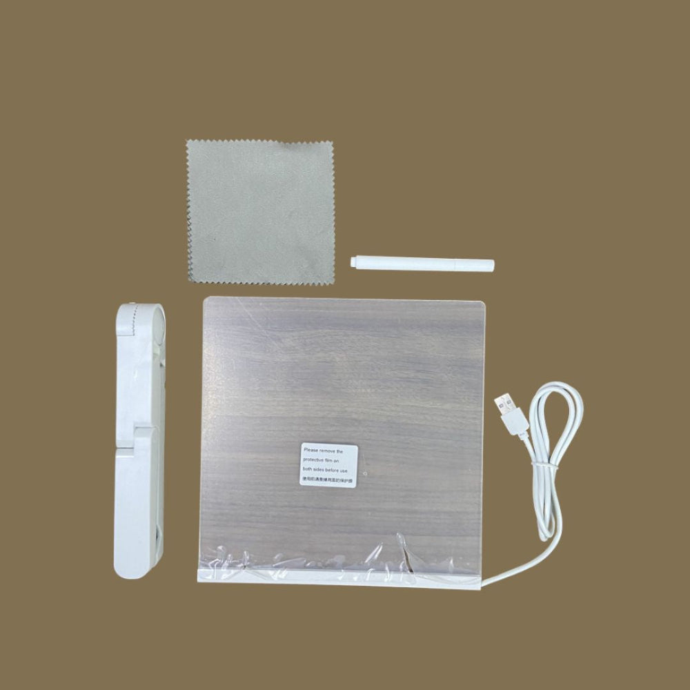 LED Drawing Board Kids Reusable Writing Surface for Creative Learning 4