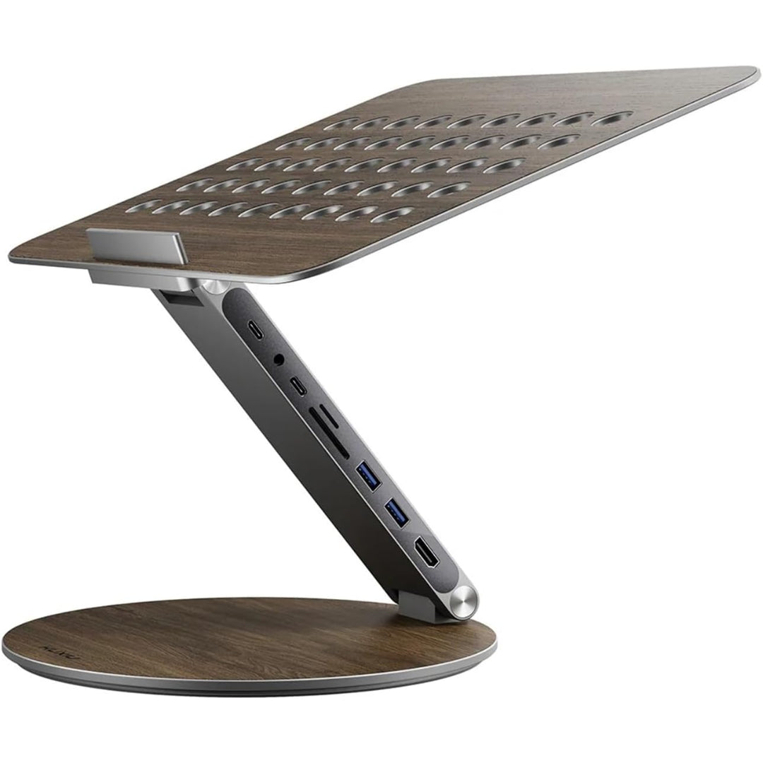 Laptop-Ständer verstellbar drehbare USB-C-Dockingstation