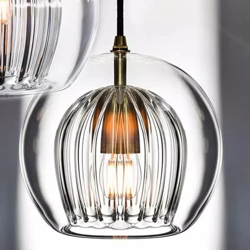 Modern Glass Pendant Light | Elegant Ambient Lighting