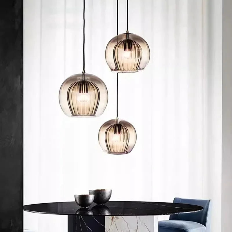 Modern Glass Pendant Light | Elegant Ambient Lighting