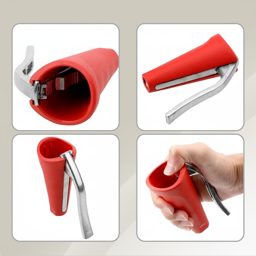 Nussknacker Aluminium-Handwerkzeug Einfacher Hebel-Schalenöffner