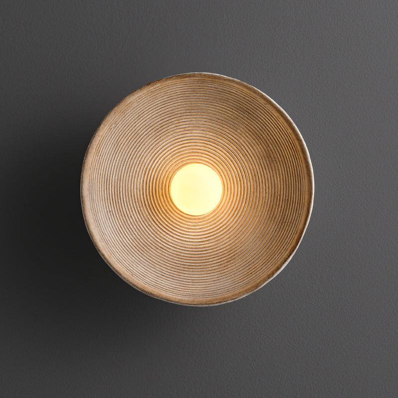 Japanese Wooden Wall Lamp | Minimalist Zen-Inspired Light