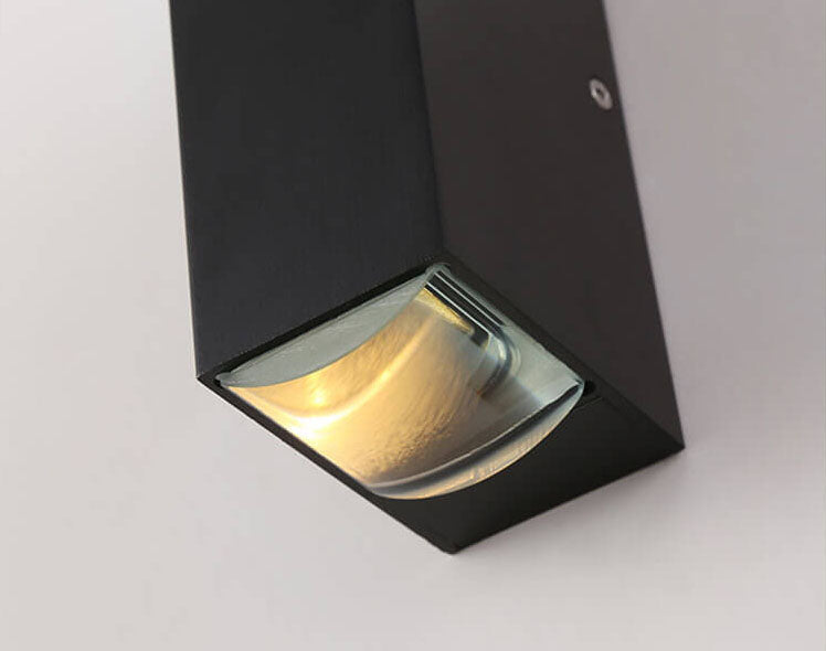 Modern Waterproof LED Outdoor Wall Lamp | Rectangular Sconce Light