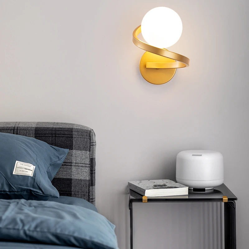 Astra Wall Light | Modern Dual LED Globe Design