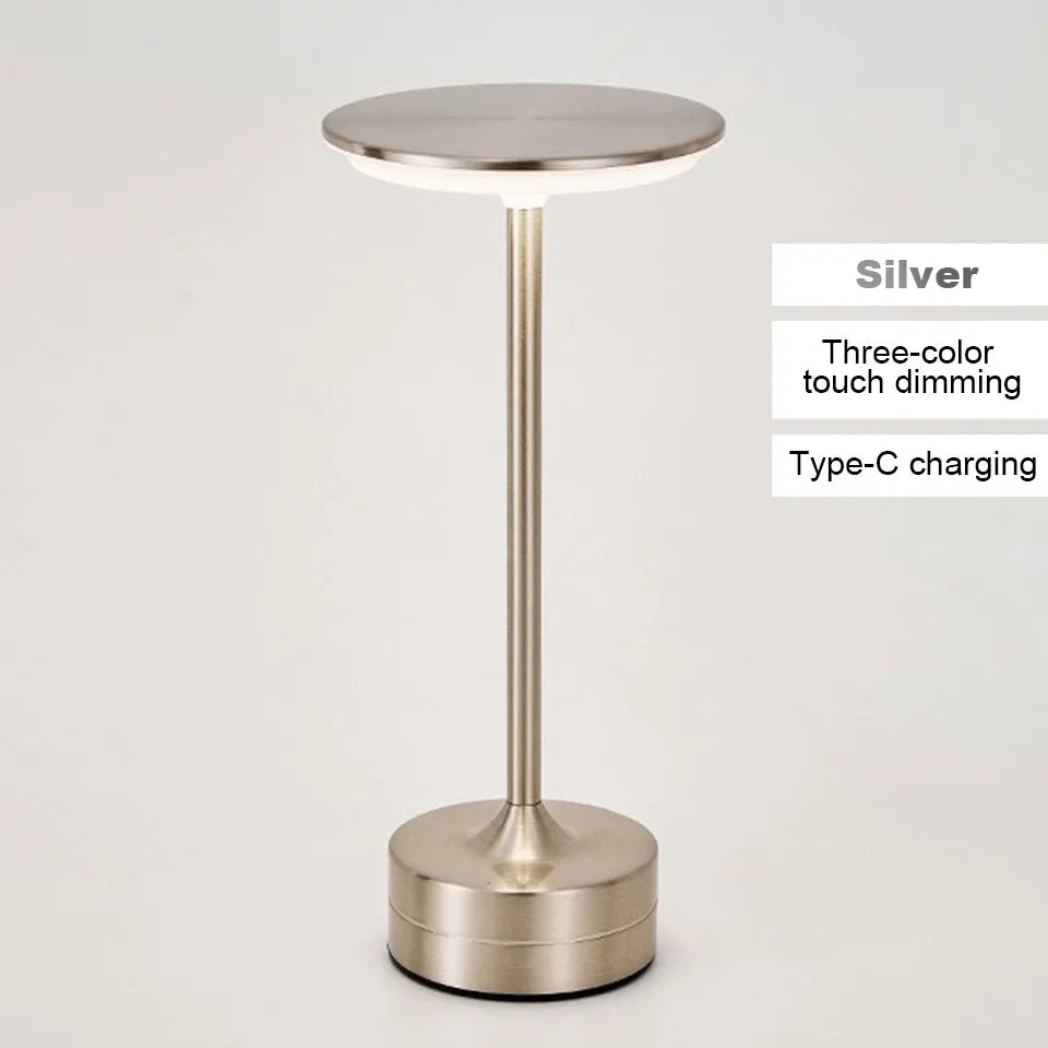 Lumaura | Touch Dimming LED Table Lamp | Rechargeable & Portable