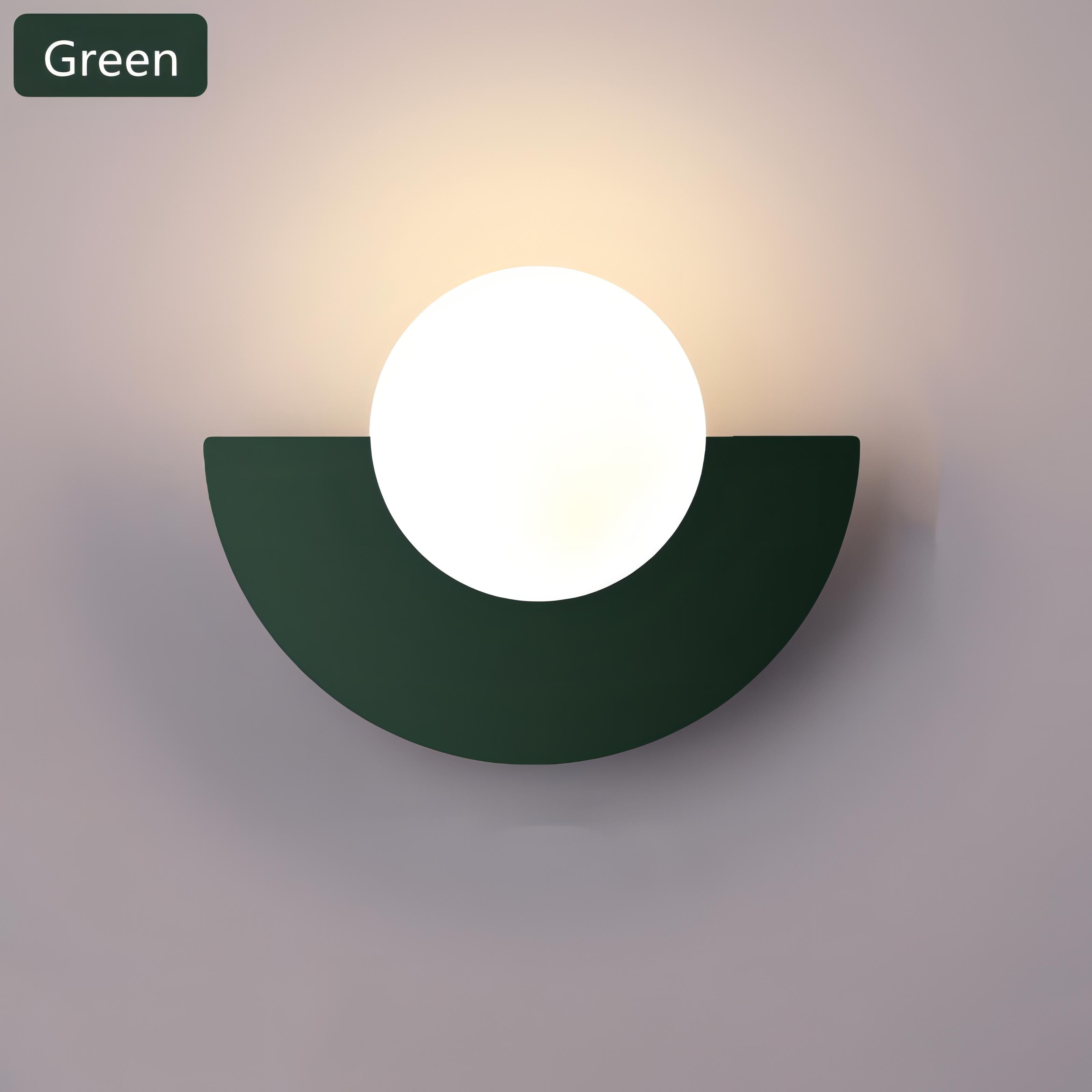 Nordic Semicircle Wall Lamp