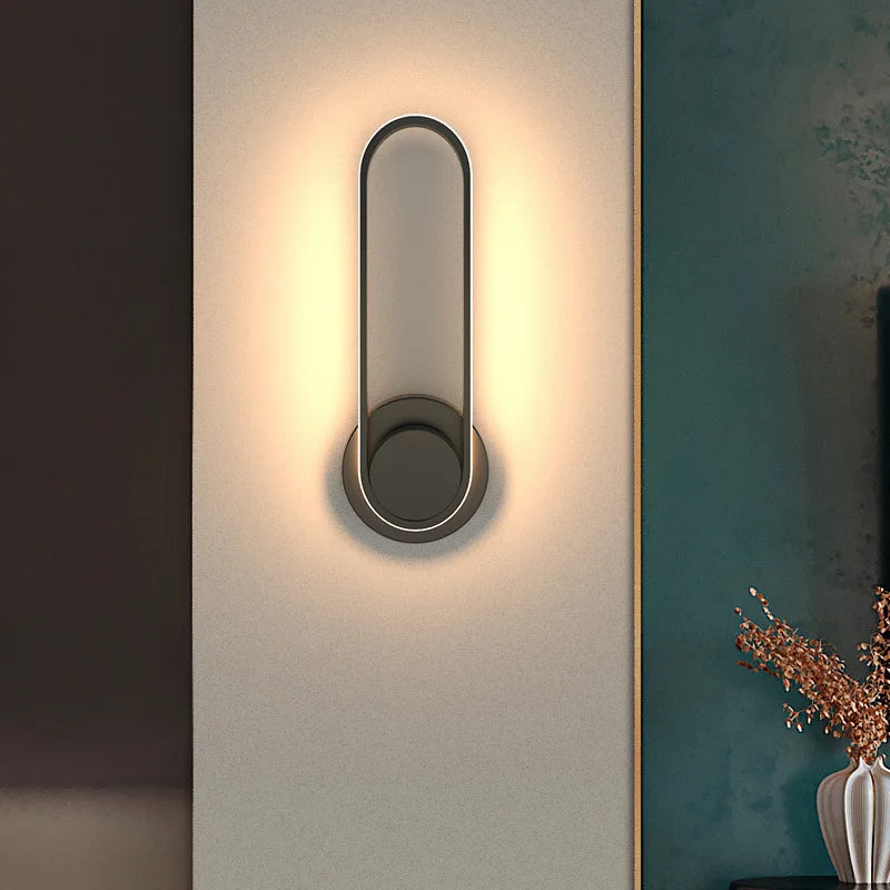 Modern LED Wall Light | 330° Rotating Aluminium Sconce
