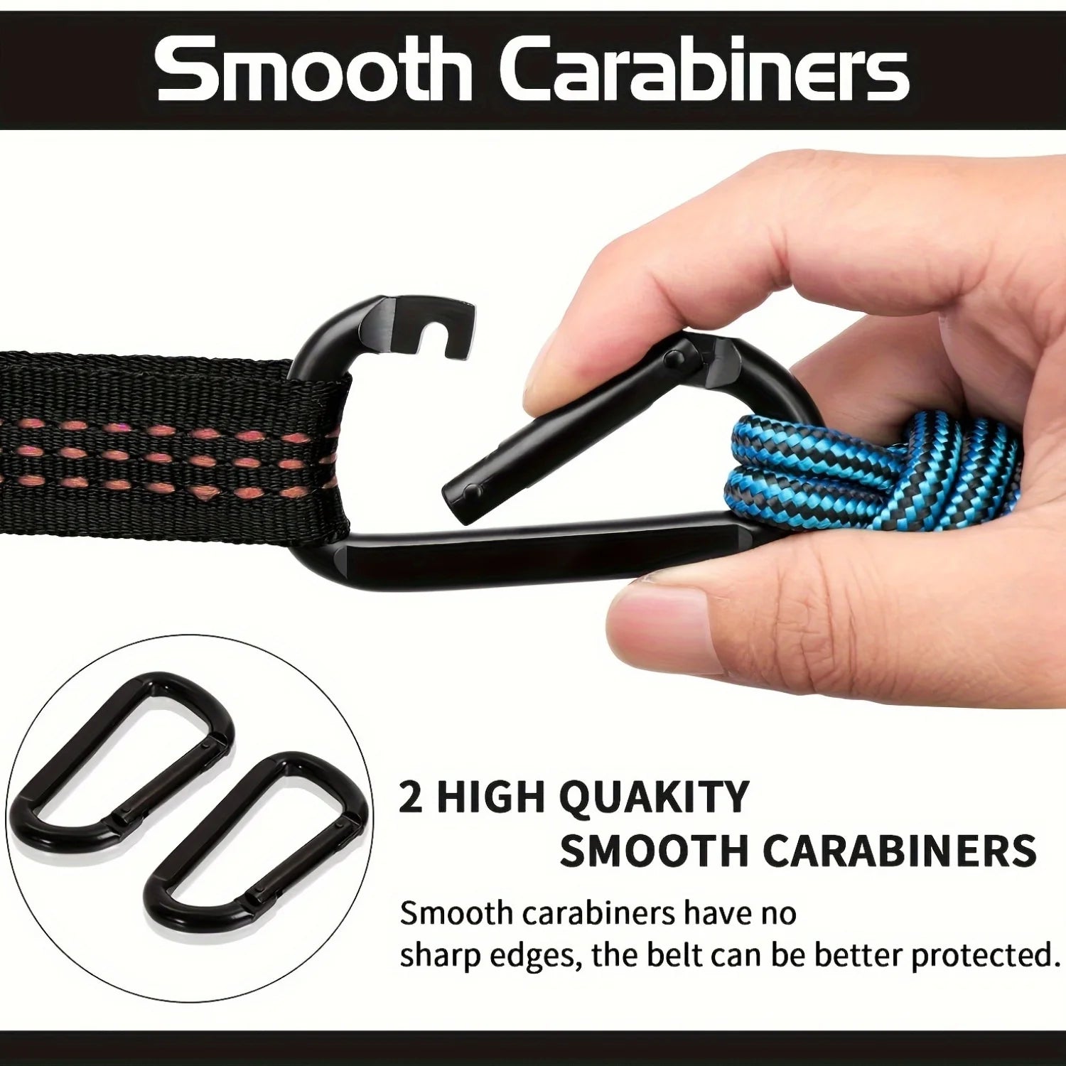 SkyLounge | Premium Double Camping Hammock with Tree Straps & Carabiners