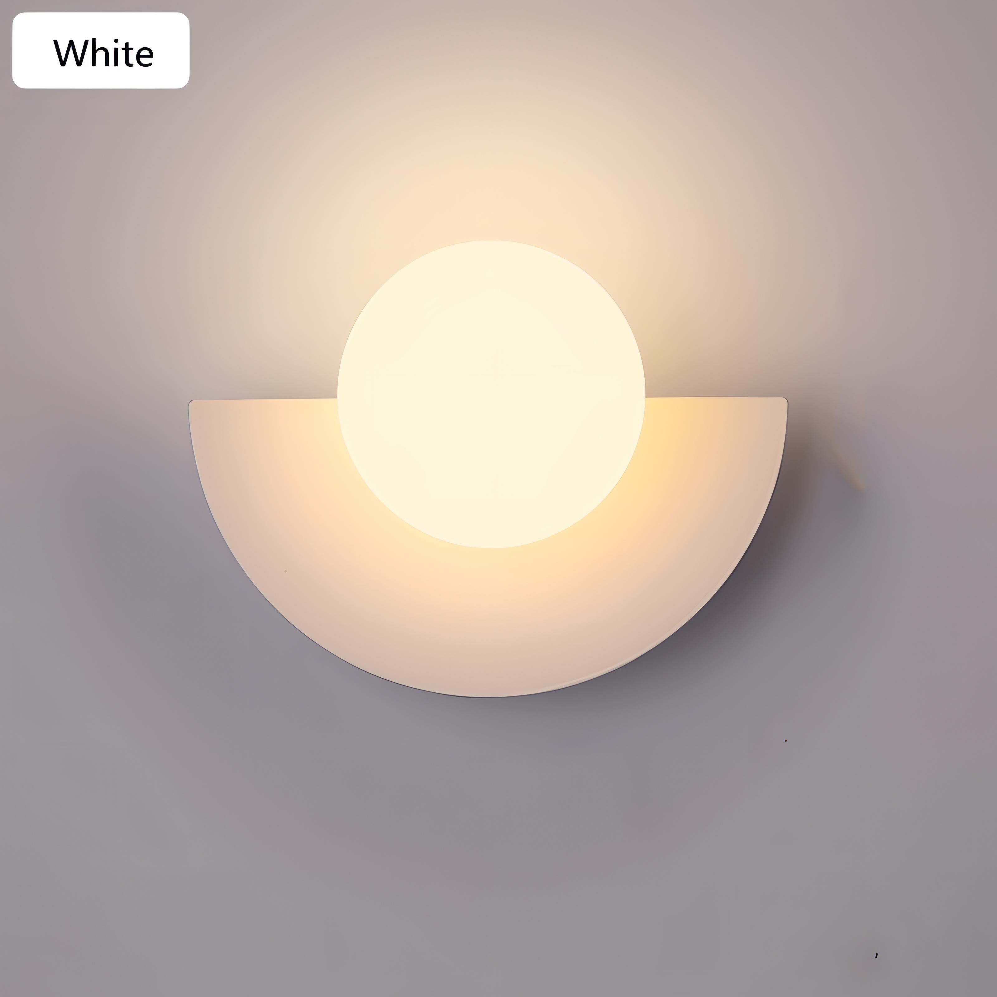 Nordic Semicircle Wall Lamp